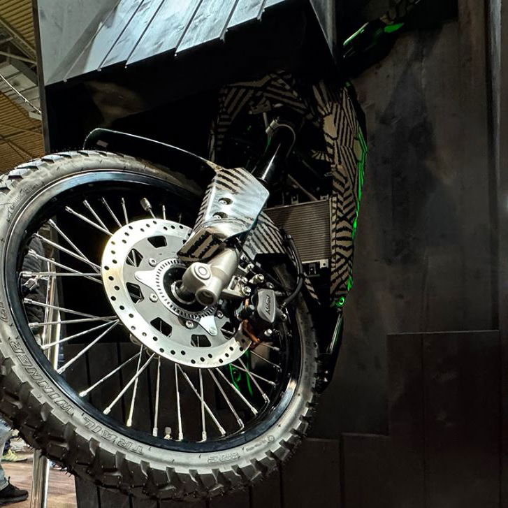 New Kawasaki Adventure bike; photo credit - Enduro21